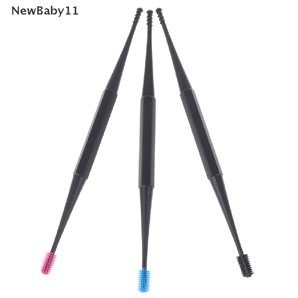 Dụng Cụ Lấy Ráy Tai Hai Mặt Bằng Silicon Mềm Dạng Xoắn Ốc