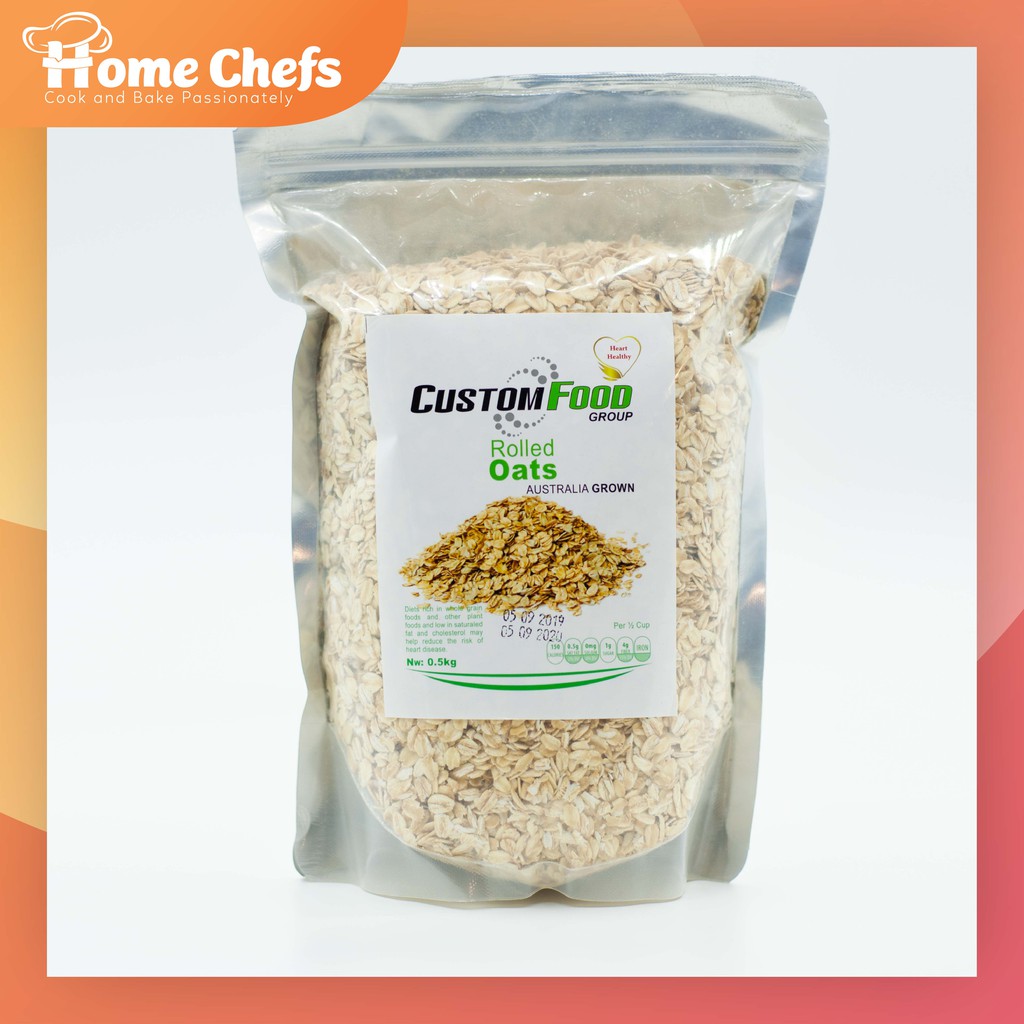 Yến mạch hạt dẹt gói 500gr