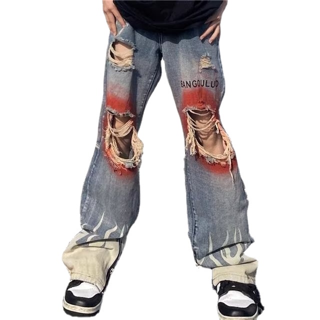 Quần jeans Nam Có Khóa Kéo Thời Trang Size S-3XL