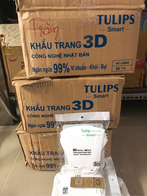 COMBO 5 KHẨU TRANG 3D MASK 5 LỚP CÔNG NGHỆ NHẬT BẢN - NGƯỜI LỚN | BigBuy360 - bigbuy360.vn