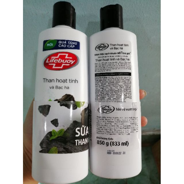 Sữa tắm Lifebuoy thanh lọc da Matcha và khổ qua/ than tre hoạt tính 200gram | BigBuy360 - bigbuy360.vn