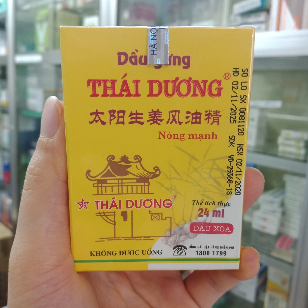 DẦU GỪNG THÁI DƯƠNG