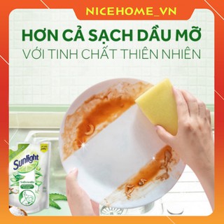 Nước Rửa Chén Sunlight Thiên Nhiên Dạng Túi 531ml