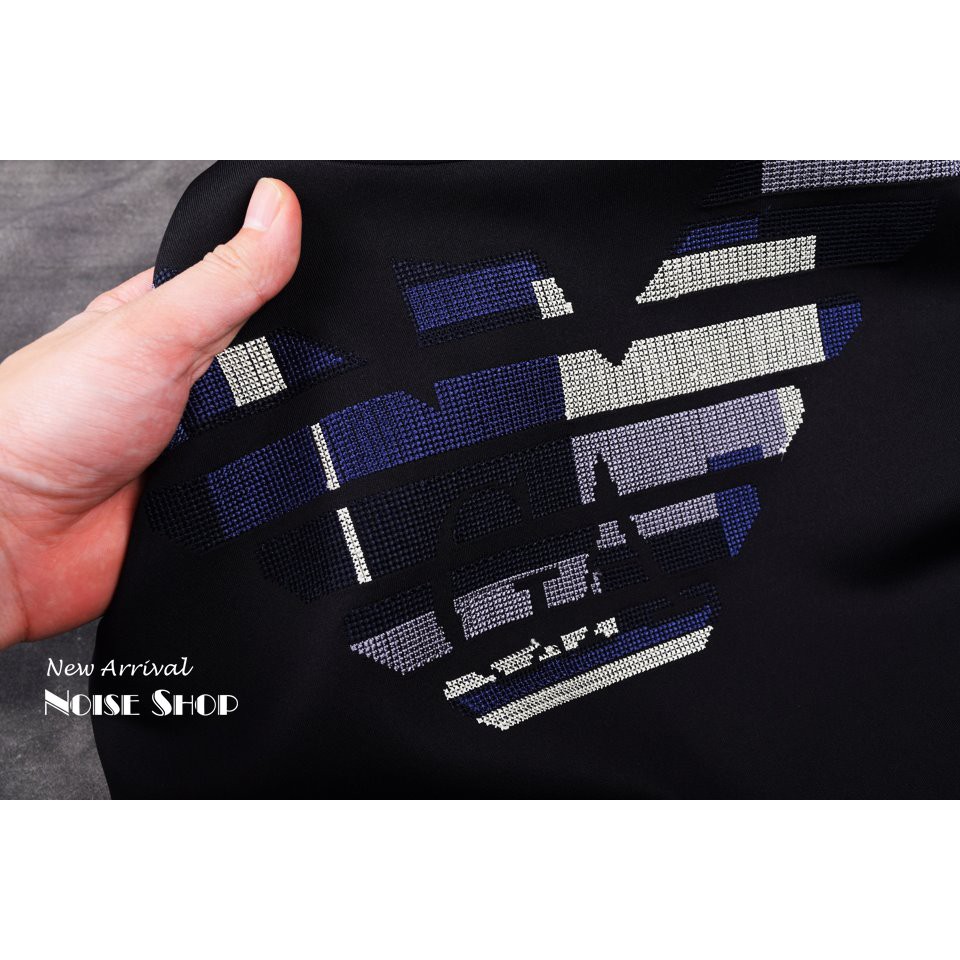 Áo Nỉ Xốp Logo Thêu