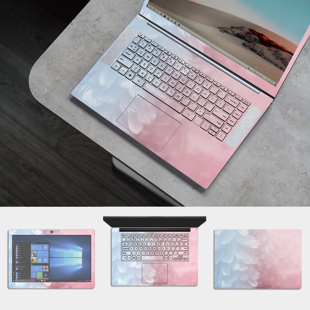 Miếng Dán Skin  Laptop - Mẫu Lông Vũ - Dán cho Dell, Hp, Asus, Lenovo, Acer, MSI, Surface,Vaio, Macbook | BigBuy360 - bigbuy360.vn