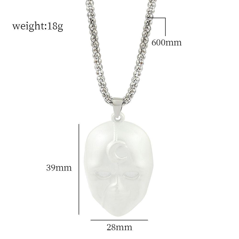 Bộ Vòng cổ + Bông Tai Hóa Trang Hình Mặt Trăng / Hiệp Sĩ Độc Đáo Cho Nữ