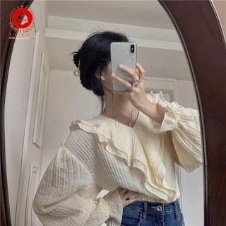 Áo Croptop Nữ Dài Tay Ống Loe Thời Trang