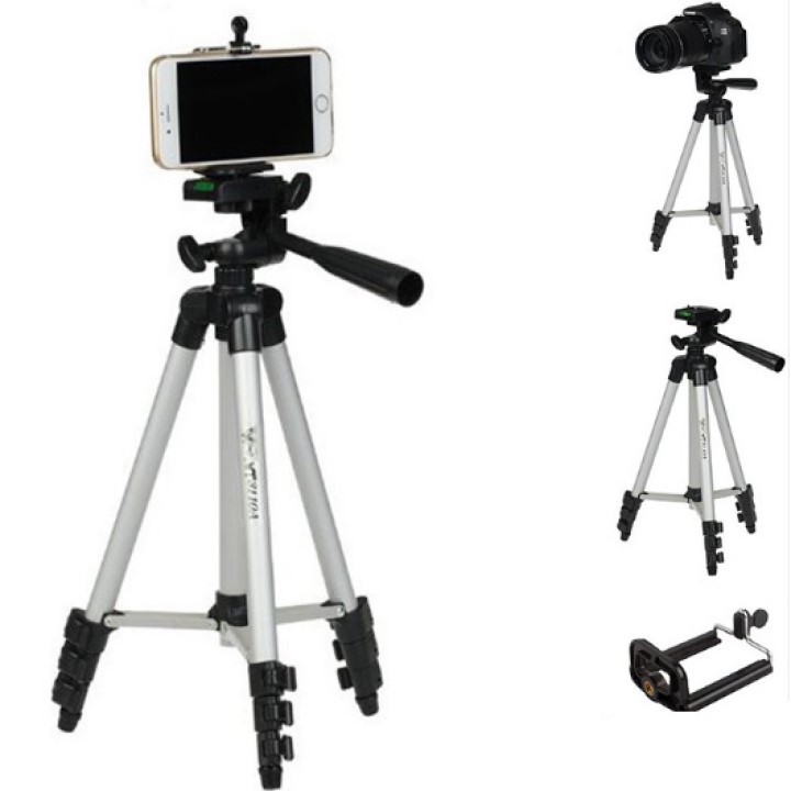 Gậy Chụp Hình Tripod 3110 kèm Giá Đỡ