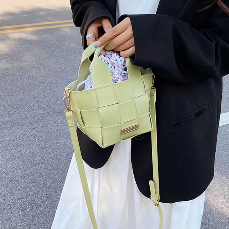 IELGY Túi Đeo Vai Đan Tay Thời Trang Cho Nữ