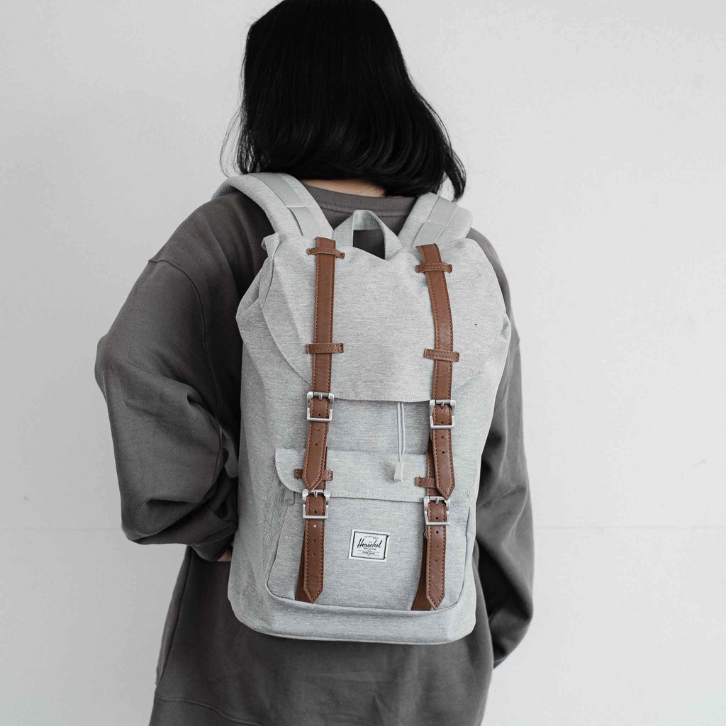 Balo Herschel Backpack Light Grey