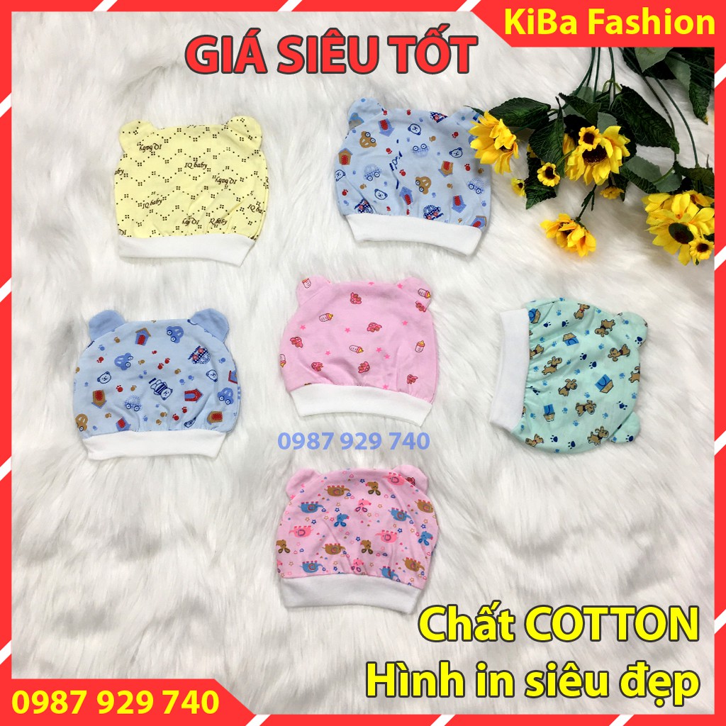 1 chiếc Mũ sơ sinh cotton cho bé -MSS0250