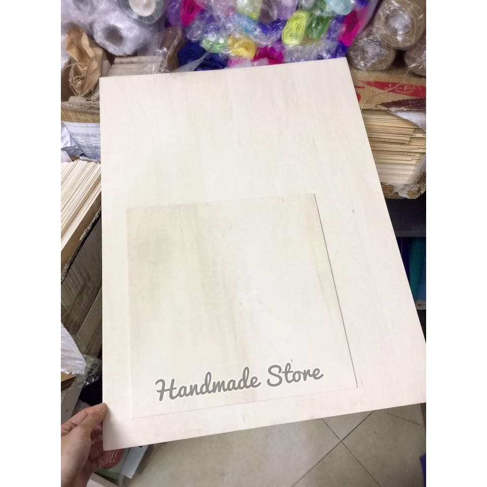 Gỗ ván ép tấm to (45*60cm)