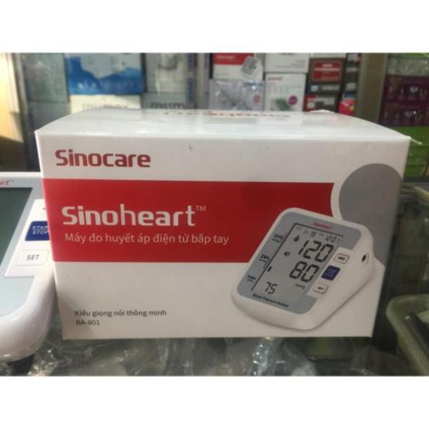 Máy đo huyết áp Sinocare Sinoheart BA-801 Công nghệ Đức
