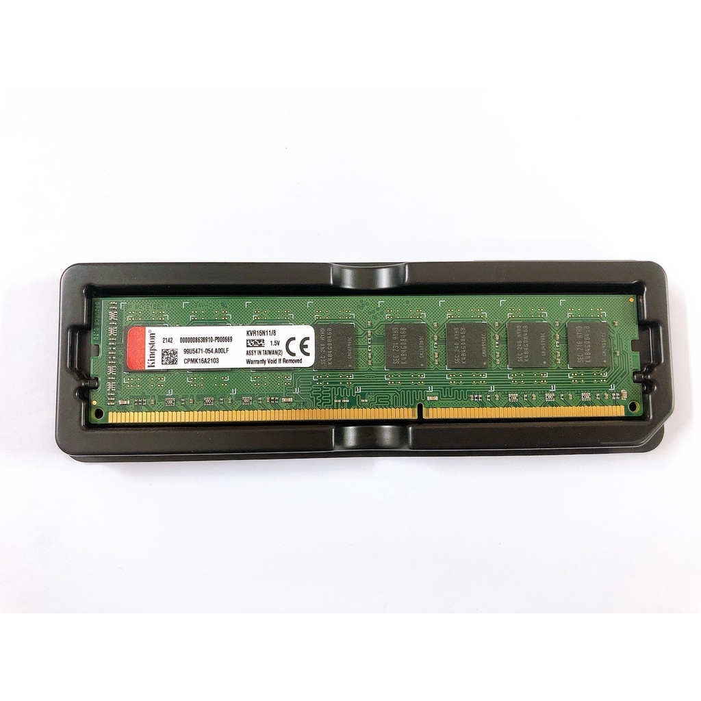 Ram PC Kingston 8GB DDR3 1600MHz PC3-12800 1.5V Dùng Cho Máy Tính Để Bàn Desktop - Bảo Hành 36 tháng 1 đổi 1