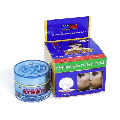 Kem AIHAO Trắng Da Ngừa Mụn - Nám 3in1 (10g)