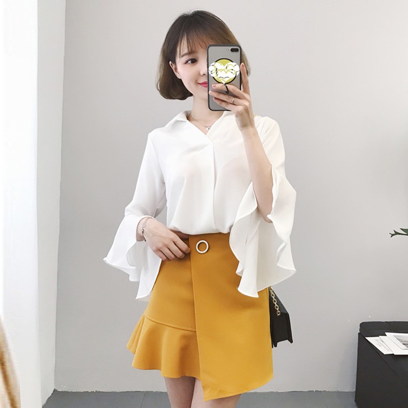 ÁO SƠ MI NỮ ULZZANG BASIC THỜI TRANG NỮ