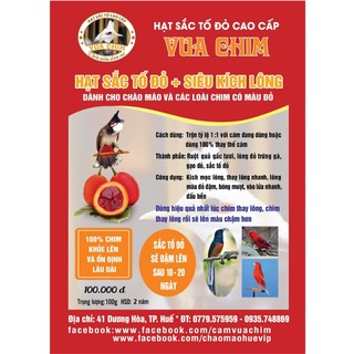 Kích đỏ cho chào mào