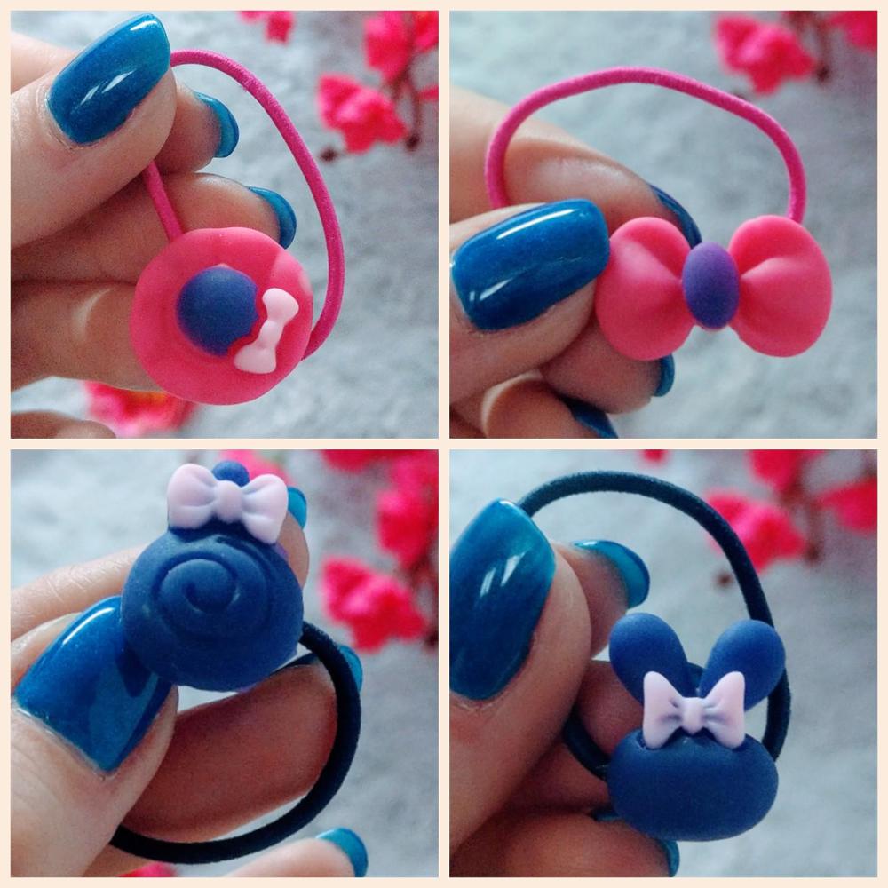 Bộ 20 sợi dây thun cột tóc xinh xắn cho bé gái