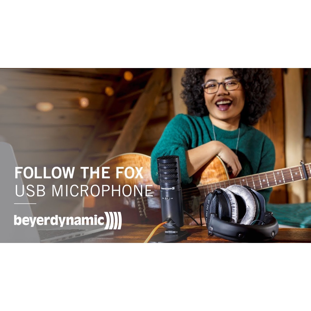 Microphone Beyerdynamic Fox USB Microphone - Bảo Hành Chính Hãng 12 Tháng