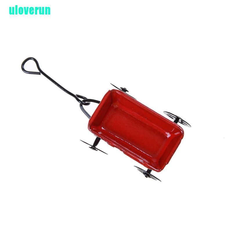 Mô Hình Xe Đẩy Em Bé Trang Trí Nhà Búp Bê Tỉ Lệ 1: 12