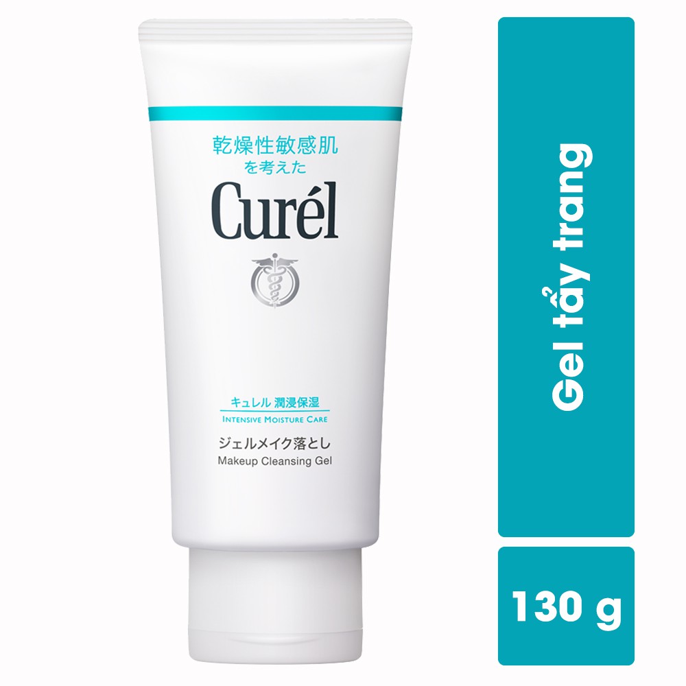 Gel Tẩy Trang Cấp Ẩm Chuyên Sâu Curel Intensive Moisture Care Makeup Cleansing 130g