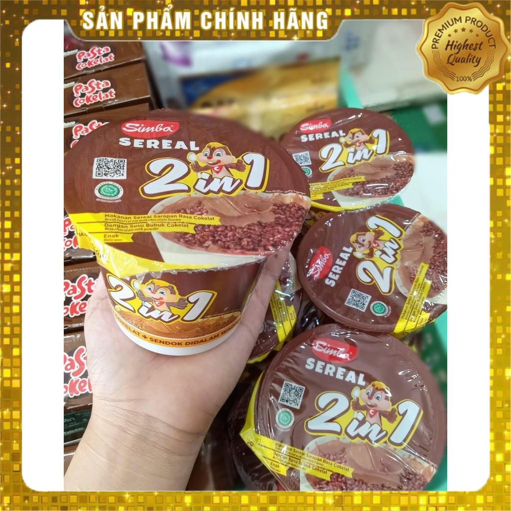 ngũ cốc ăn sáng simba 30-34g gói choco chips INDONESIA, ngon tuyệt vời