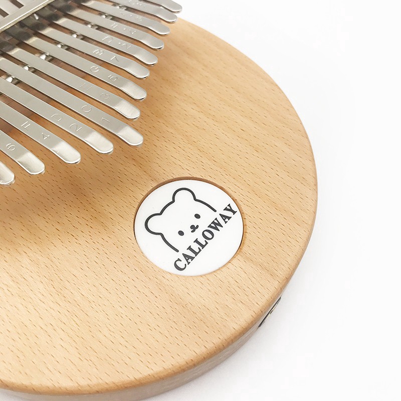 【New】17 keys EQ Kalimba Beech bear kalimbaThumb Piano Acoustic Finger Piano Africa Music Instruments