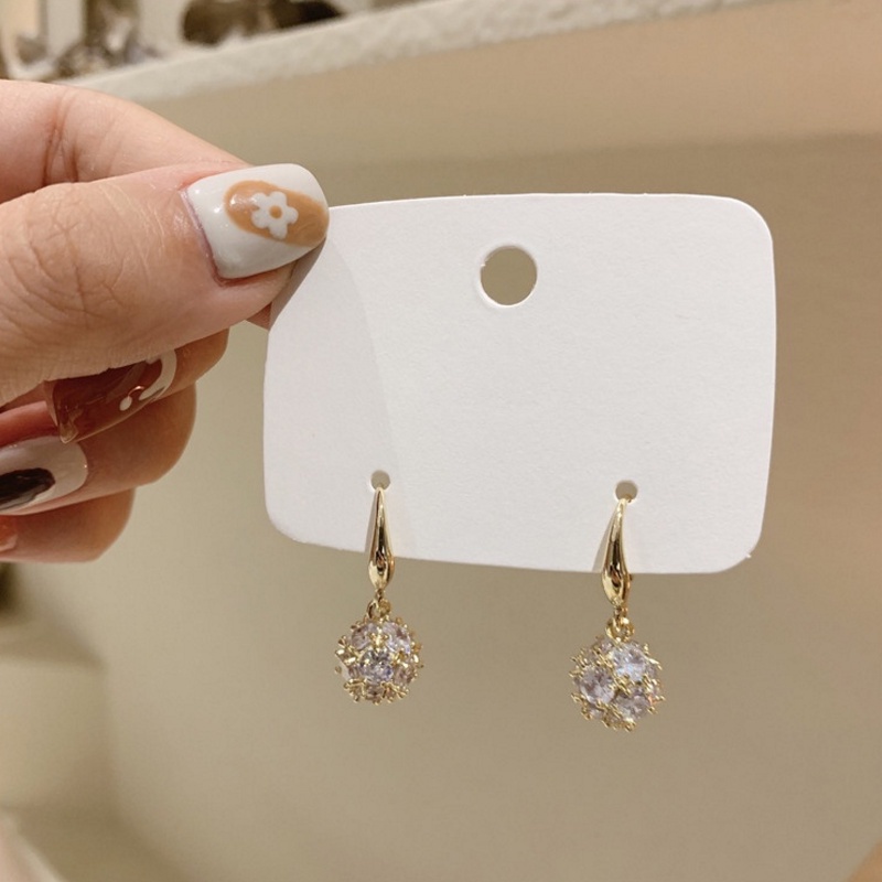 Khuyên Tai Dáng Dài Đính Đá Cao Cấp Sang Trọng / Bông Tai