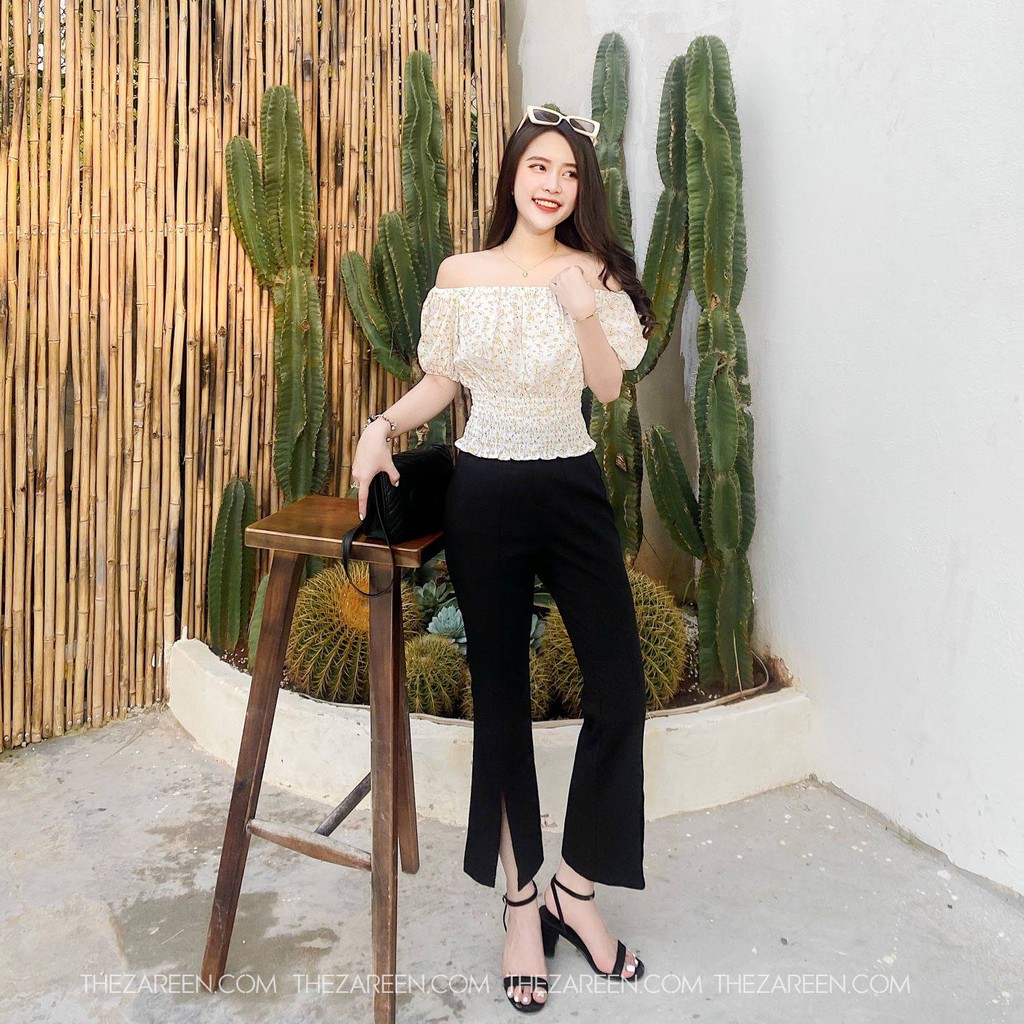 QUẦN TÂY LỬNG FORM LOE XẺ LAI ZAREEN TRS11 | BigBuy360 - bigbuy360.vn