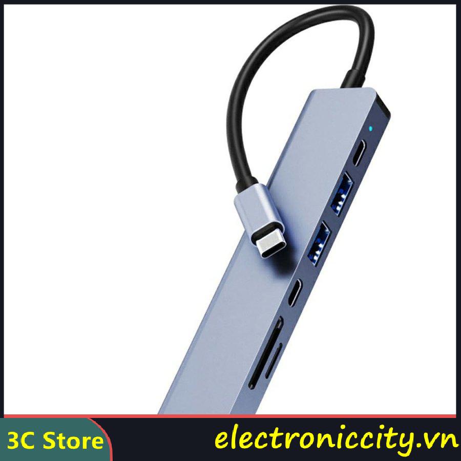 Hub chuyển đổi USB Type C sang HDMI 7 trong 1