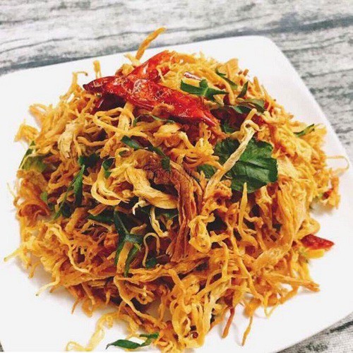 KHÔ GÀ LÁ CHANH 500G