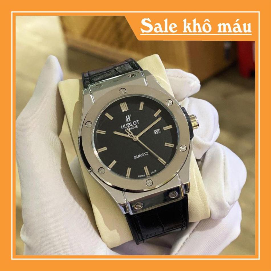 (Bảo hành 12 tháng) Đồng hồ nam Hublot - máy pin - Hàng có bảo hành 12 tháng DH201 fullbox - Hulo | BigBuy360 - bigbuy360.vn