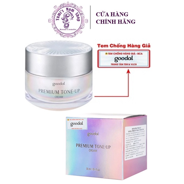 Kem làm trắng da Goodal Premium Snail Tone-Up Cream 30ml