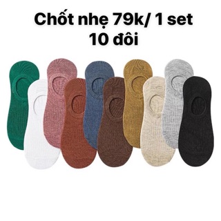 Set 10 đôi tất chân