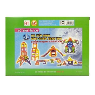 Hộp xếp hình 3D nam châm sáng tạo HT7677