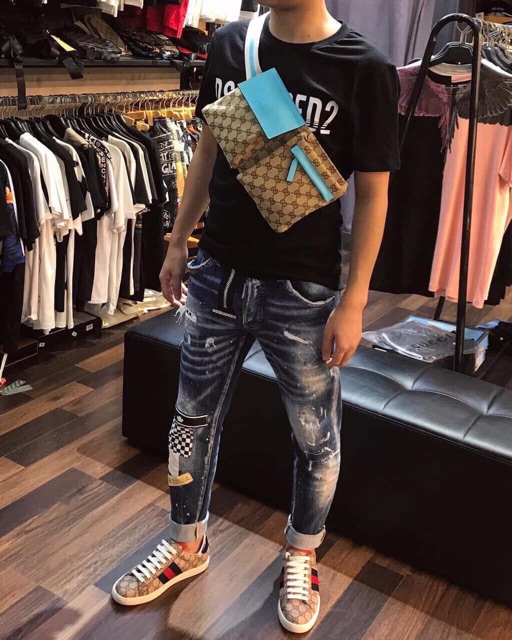 QUẦN BÒ DSQ BIKER CAO CẤP- QUẦN BÒ NAM HÀNG SPF.