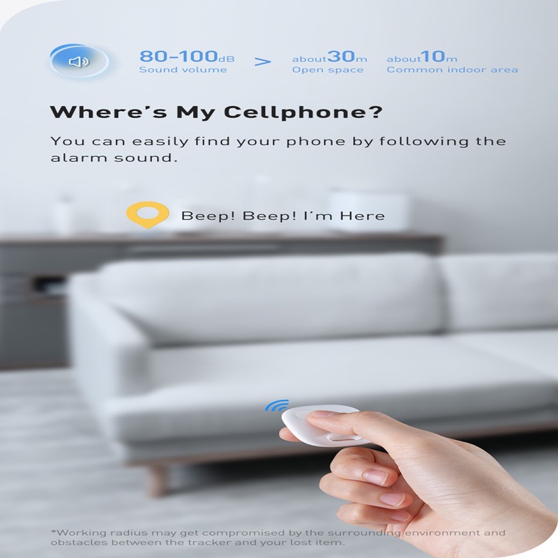 Dây Cáp Baseus Thông Minh T2 Pro / T2 Cho Thiết Bị Theo Dõi Bluetooth Baseus