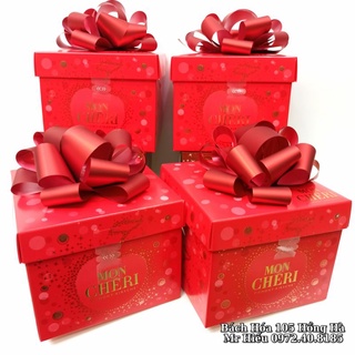 [Hỏa Tốc] Socola Mon Cheri hộp nơ 283g (27 viên)