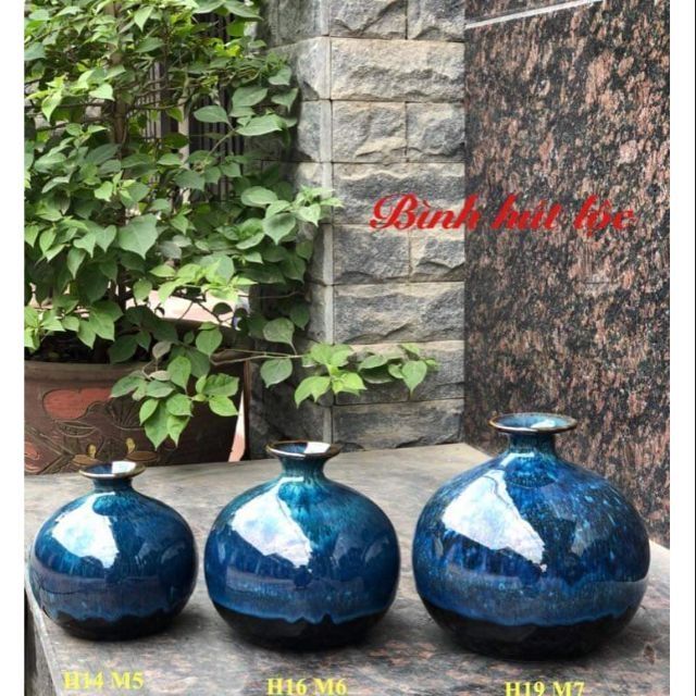 Bình hút tài , hút lộc. Hàng sứ Bát Tràng