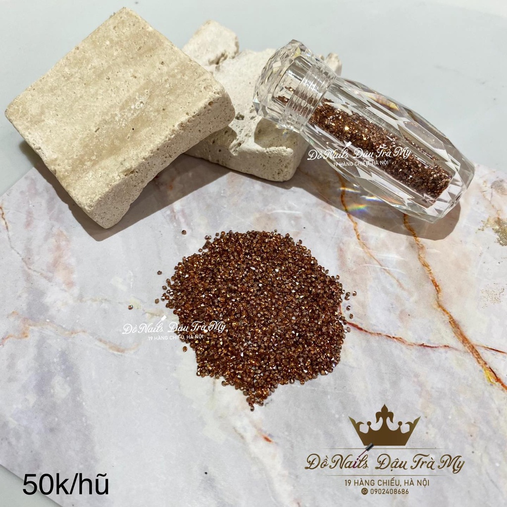 Phụ kiên nail- Hũ đá rắc