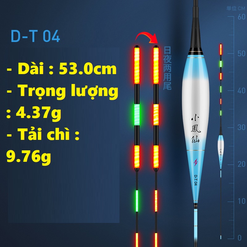 Phao Câu Đài Đổi Màu Lan Cát [ Tặng Pin] Cảm Biến Trọng Lực,Siêu Nhạy SPC-29