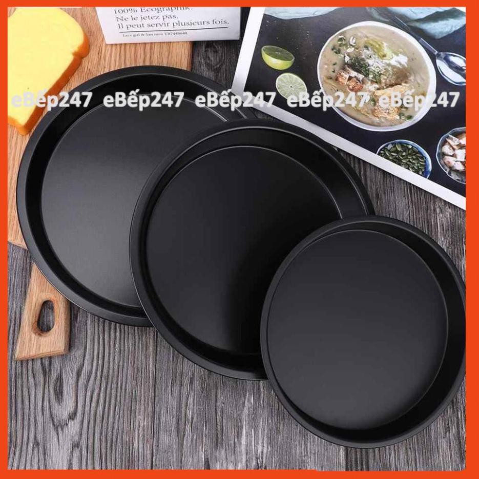 Khay nướng pizza chống dính chất liệu thép carbon cao cấp siêu bền đẹp - eBếp247