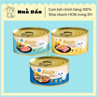 PATE CHO MÈO BELLOTTA LON 85g
