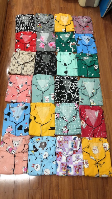 🌈HOT SALE🌈 Pizama Tay Ngắn Quần Dài size 40-55kg (ib chọn mẫu) | BigBuy360 - bigbuy360.vn