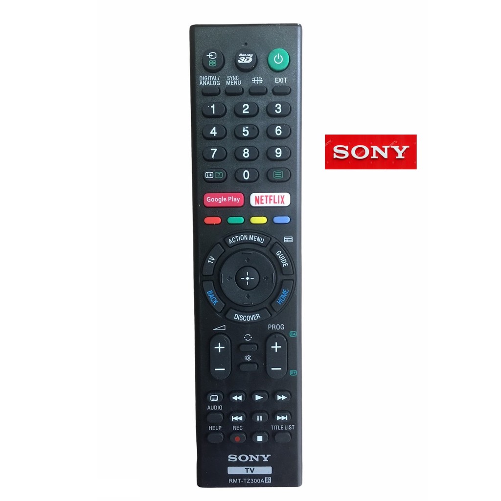 Điều khiển tivi Sony TZ300P hàng tốt . Remote từ xa từ xa tivi Sony TZ300P loại dài -tặng đôi pin AA