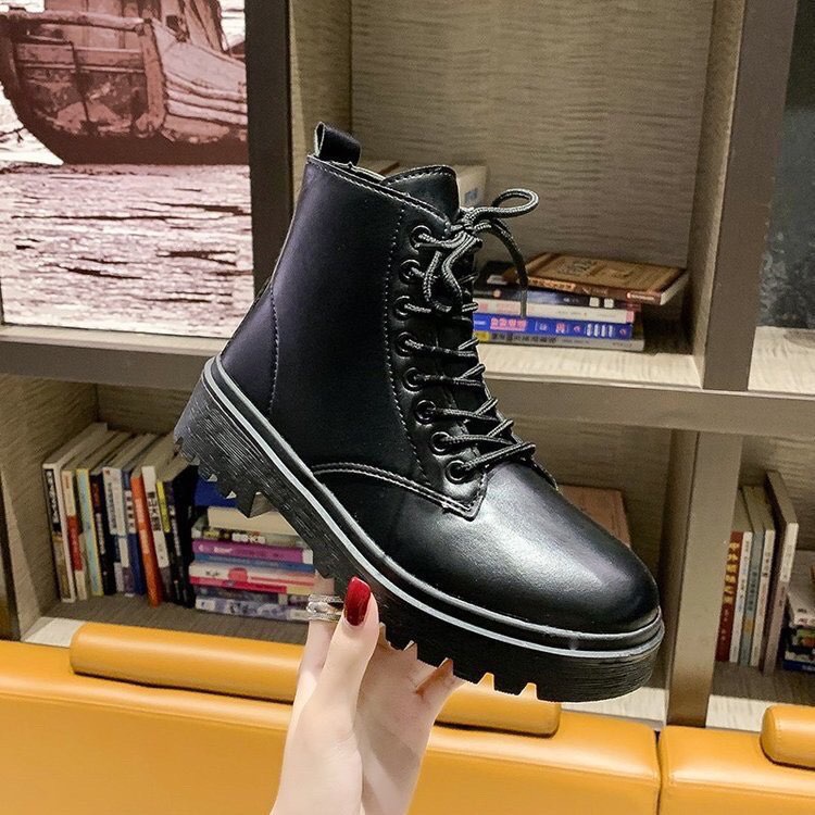 Bốt - Boots dây - Khóa hông, buộc dây