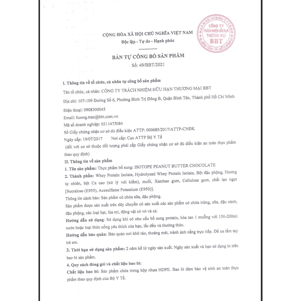 ISOTOPE REDCON1  – Whey Protein 100% Isolate Cao Cấp Nhất Chuyên Cung Cấp Cho Quân Đội Mỹ CHÍNH HÃNG BBT