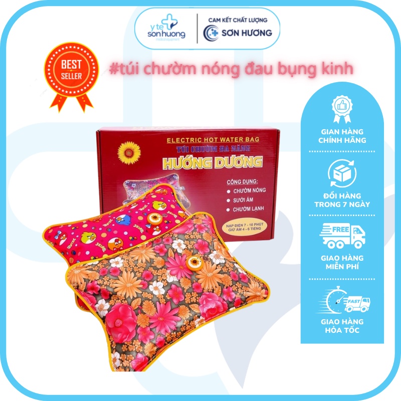 Túi chườm nóng đa năng Hướng Dương, Túi chườm sạc điện