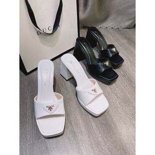 💥💥 Guốc Đúp PraDa quai ngang. Siêu xinh cao 9F hot hot