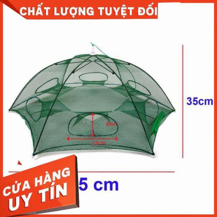 LồngBátQuái. Lồng Đánh Cá,Tôm,Lươn,Trạch....( TẶNG NGAY GÓI MỒI DỤ ) KHUNG INOX SIÊU BỀN LƯỚI NHẬP KHẨU